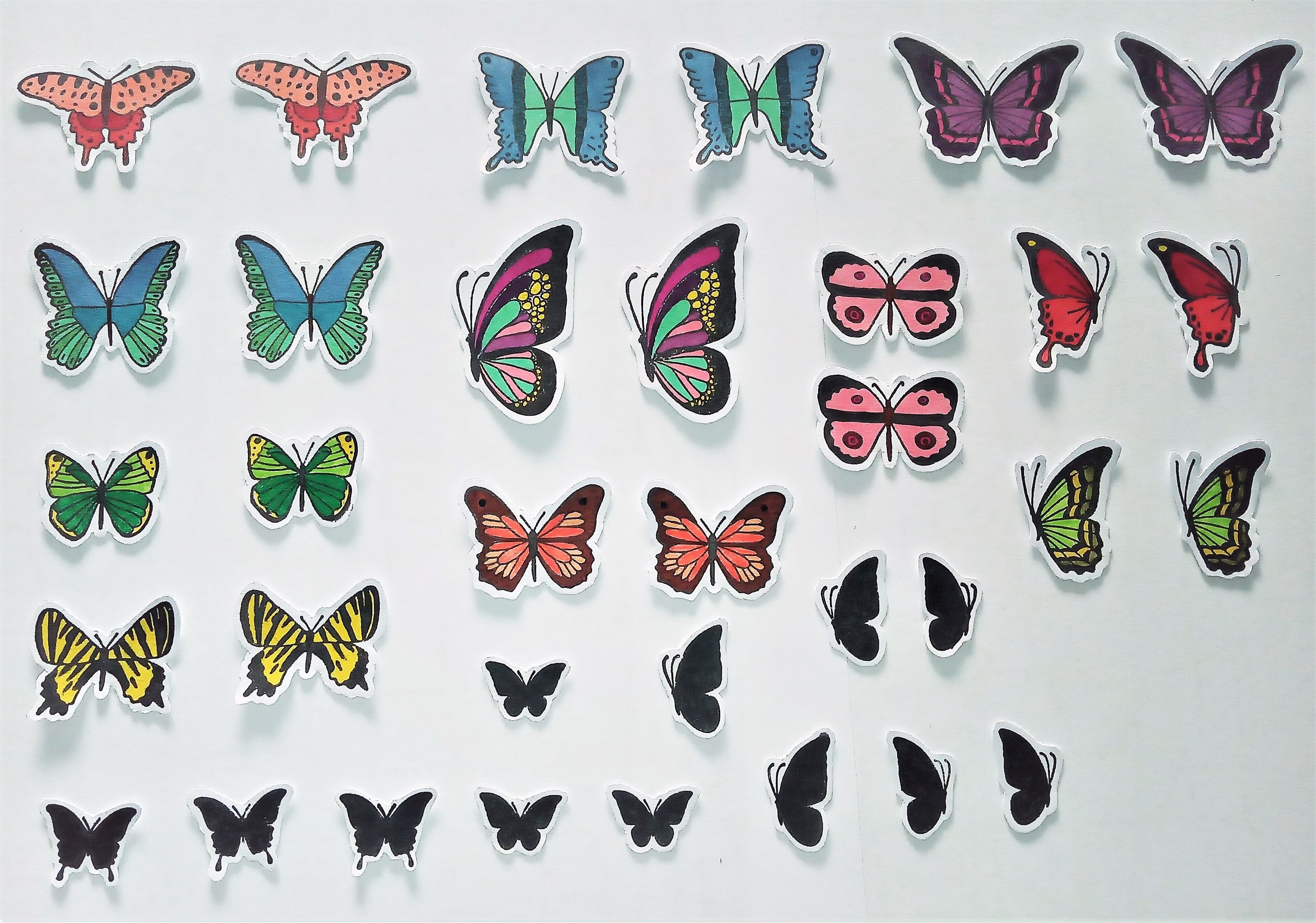 Die cuts – Surtido mariposas